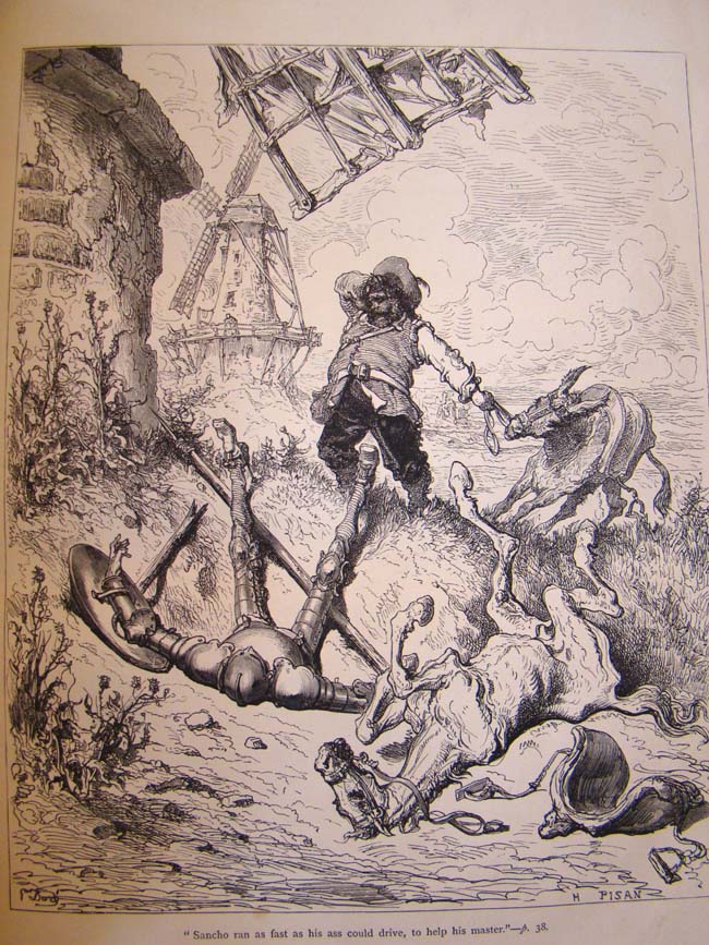 "The History of Don Quixote" by Cervantes, published by Cassell, Petter & Galpin, London, 1870 — image 6